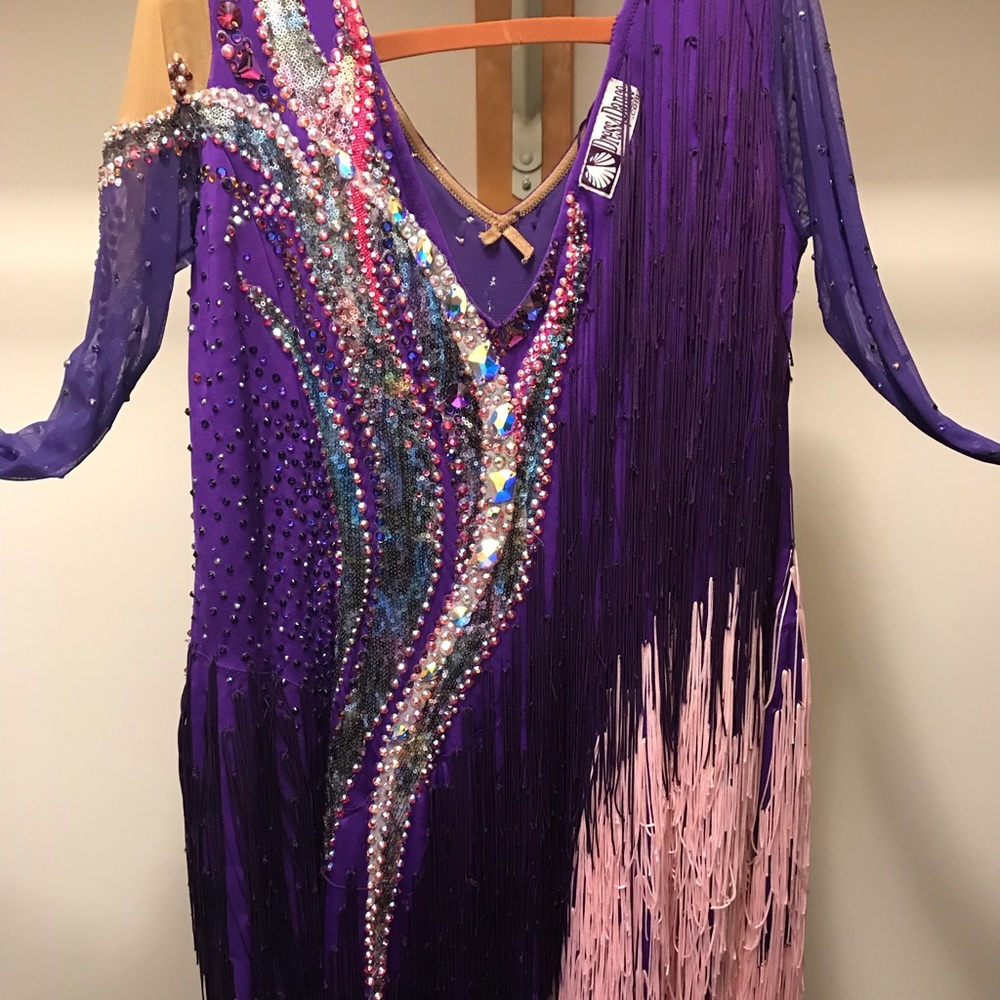 Latin Ballroom Dance Gown